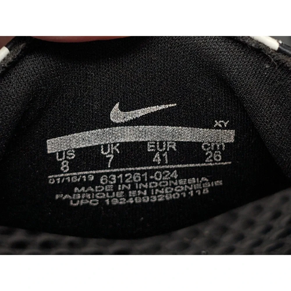 Nike Benassi‎ JDI Logo Sandals Men's Size 8 Slides 631261-024 Just Do It Print